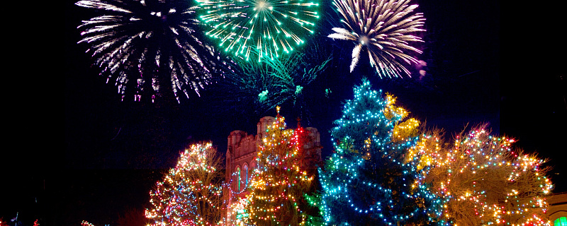 Как отметить новый год