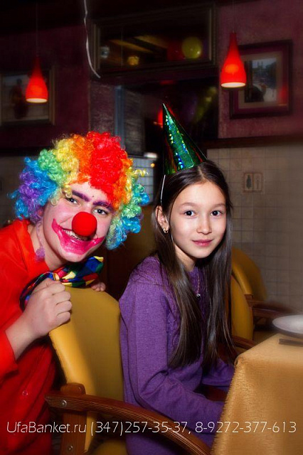 Детский день рождения в пиццерии Акварель