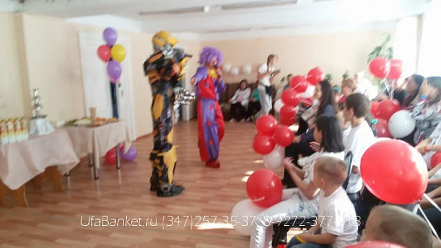 Детский праздник в детском доме г. Сим