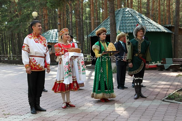 Полугодовой съезд компании ООО ЛУКОЙЛ-Уралнефтепродукт - сабантуй